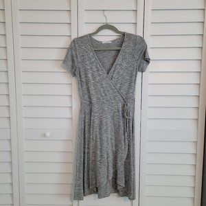 Knit Surplice Dress